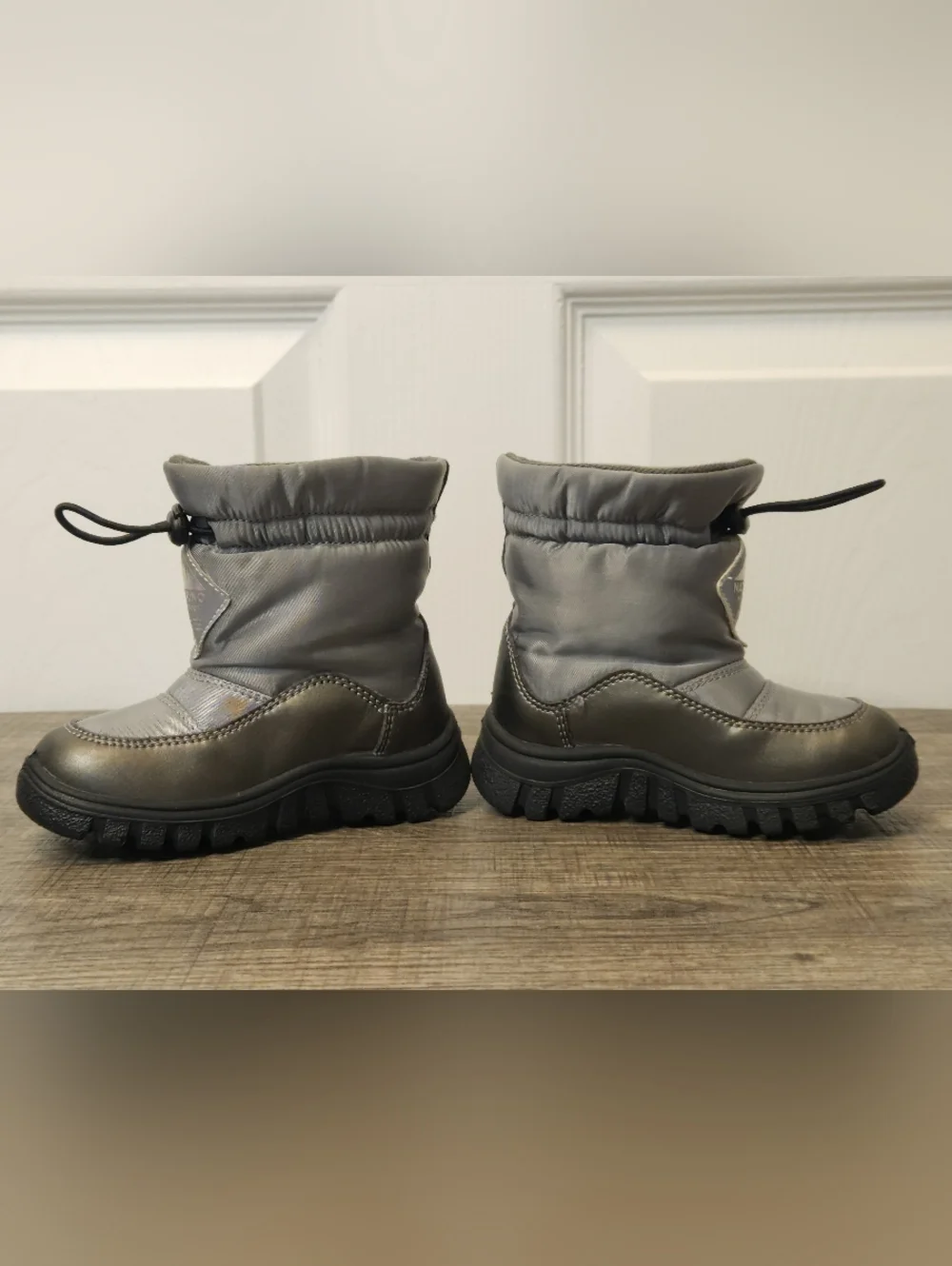 Naturino Infant Gray Winter Boots - Waterproof Size 22/US 6